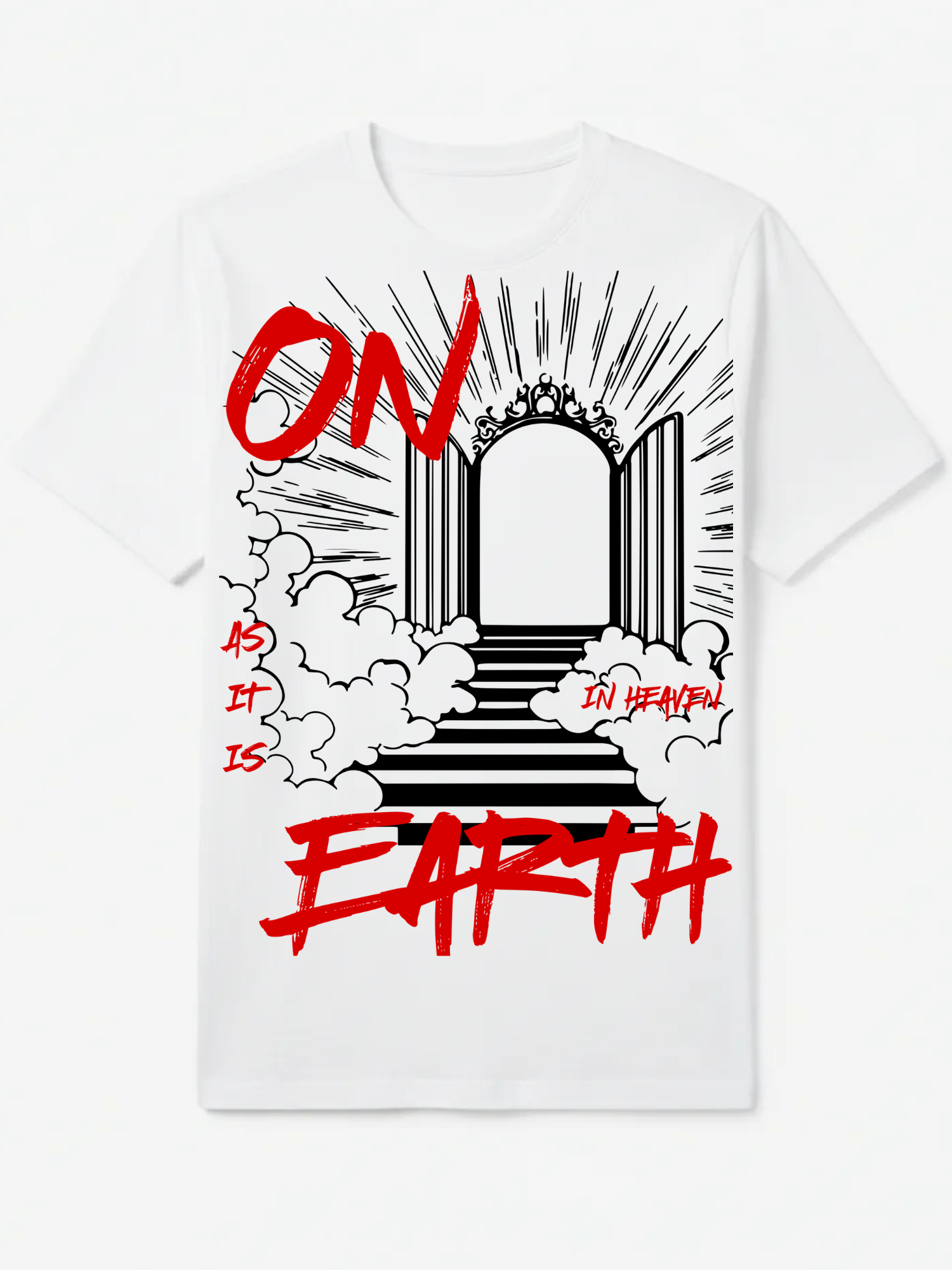 Red & black Streetwear design