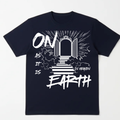 Navy blue & White Streetwear design